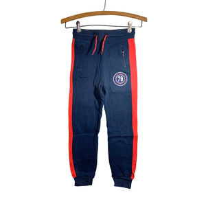 Boys H&M Drawstring Jogger Sweatpants Blue Orange Size 7-8Y